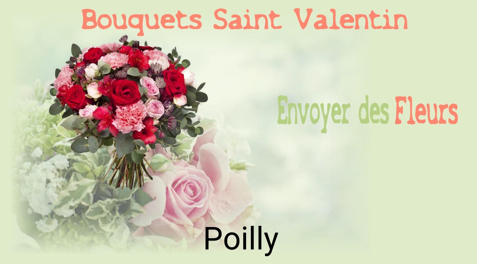 Roses de Saint-Valentin livrées à Poilly